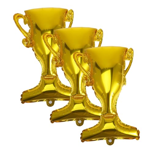 Abaodam 3Stücke Teiliges Trophäenballon aus Aluminiumfolie für Abschlussfeier Goldene Dekoration für Graduation Party Unvergessliche und Beeindruckende Hintergründe Abaodam 3Stücke Teiliges Trophäenballon aus Aluminiumfolie für Abschlussfeier Goldene Dekoration für Graduation Party Unvergessliche und Beeindruckende Hintergründe von Abaodam