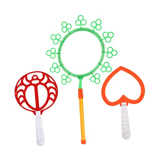 Abaodam 3pcs Gesetzt Blasenstock Würfel Zum Blasenmachen Schwimmbad Große Blasenstäbe Ballon Bubble-Stick- Spiel Zum Blasenmachen Gefälligkeiten Für Den Kindertag Plastik von Abaodam