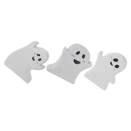 Abaodam 3st Halloween-holzgeist Gefälscht Halloween-Dekorationen Im Freien Partydekorationen Halloween -Ornamente Halloween-Web Pastellfarbenes Halloween- Fledermaus- Hölzern von Abaodam
