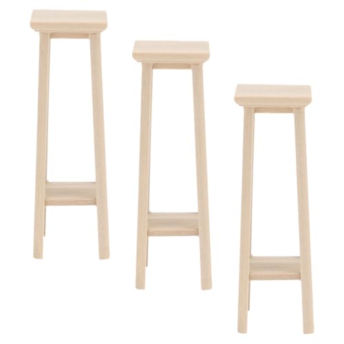 Abaodam 3 Stücke Miniatur Hocker Mini Blumentopf Display-ständer Mini Schmuck Für Puppenhaus Mini Möbel Modelle Mini Lagerung Regal Abaodam 3 Stücke Miniatur Hocker Mini Blumentopf Display-ständer Mini Schmuck Für Puppenhaus Mini Möbel Modelle Mini Lagerung Regal von Abaodam