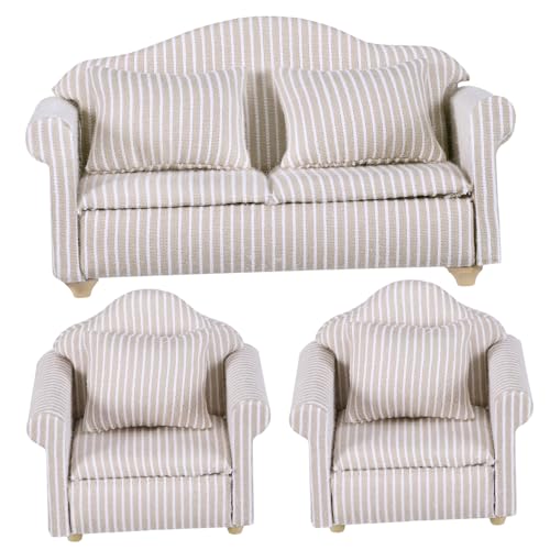 Abaodam Puppenmöbel Puppenhaus 3st Puppenstubensofa -Sofa-Ornament -hausmöbel -Sofa-Modell -möbelcouch -Couch Mini-Sofa -Sofa- Couch- Baumwolle Abaodam Puppenmöbel Puppenhaus 3st Puppenstubensofa -Sofa-Ornament -hausmöbel -Sofa-Modell -möbelcouch -Couch Mini-Sofa -Sofa- Couch- Baumwolle von Abaodam
