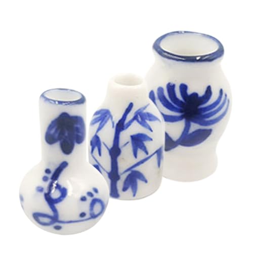 Abaodam 1:12 Miniatur Keramik Vase Pretend Spielen Spielzeug für Mini Landschaft Dekoration Abaodam 1:12 Miniatur Keramik Vase Pretend Spielen Spielzeug für Mini Landschaft Dekoration von Abaodam
