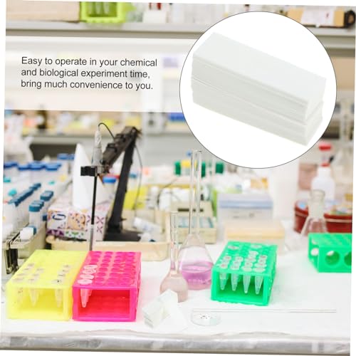 Abaodam 4 Boxen Experiment Filterpapier in Boxen Saugfähiges Laborpapier für Chemie Biologie und Staubentfernung Rechteckig Langlebig für Schule und Wissenschaftliche Experimente von Abaodam