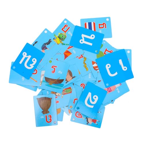 Abaodam 4 Boxen Thailändische Sprachlernkarte Spiele Lernen Karten Praktische Lernkarten Tragbare Flash-Karten Kinderwörter Lernkarten Für Die Thailändische Sprache Papier Abaodam 4 Boxen Thailändische Sprachlernkarte Spiele Lernen Karten Praktische Lernkarten Tragbare Flash-Karten Kinderwörter Lernkarten Für Die Thailändische Sprache Papier von Abaodam
