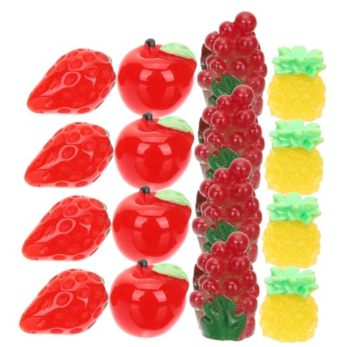 Abaodam Sichere Robuste Mini-obstküchenszene 4 Boxen Mini-fälschungsfrüchte Für Puppenhaus- Abaodam Sichere Robuste Mini-obstküchenszene 4 Boxen Mini-fälschungsfrüchte Für Puppenhaus- von Abaodam