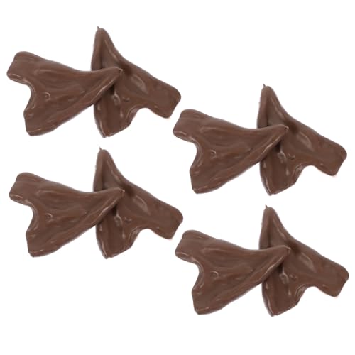 Abaodam 4paare Elfen Ohren Cosplay-feenohren Simulationsohren Kostüm-requisitenohren Für Halloween Leicht Und Haltbar Als Feenohr-Requisite Und Halloween-kostümzubehör von Abaodam