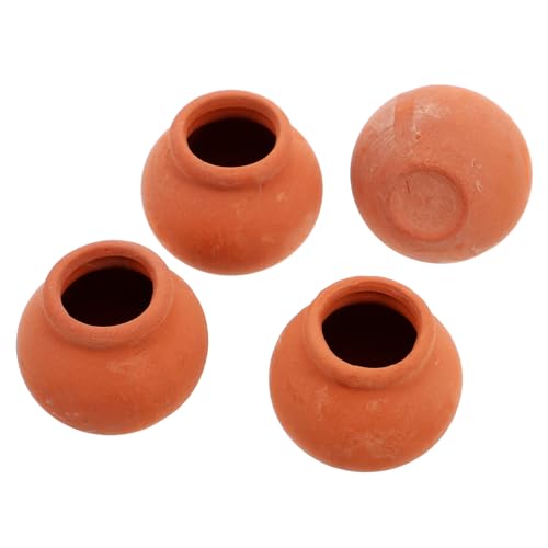Abaodam 4 STÜCKE Teiliges Mini Keramik Blumentopf Realistische Puppenhaus Dekoration DIY Miniatur Töpfe für Puppenhaus Garten Zubehör für Kreative Bastelprojekte Abaodam 4 STÜCKE Teiliges Mini Keramik Blumentopf Realistische Puppenhaus Dekoration DIY Miniatur Töpfe für Puppenhaus Garten Zubehör für Kreative Bastelprojekte von Abaodam