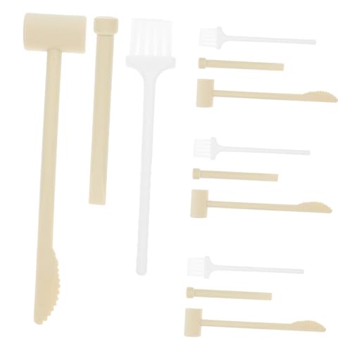 Abaodam 4 Sätze Graben Werkzeuge interaktives Outdoor Werkzeugset für Archäologie-Kits für Grabwerkzeuge für Metall Beige Abaodam 4 Sätze Graben Werkzeuge interaktives Outdoor Werkzeugset für Archäologie-Kits für Grabwerkzeuge für Metall Beige von Abaodam