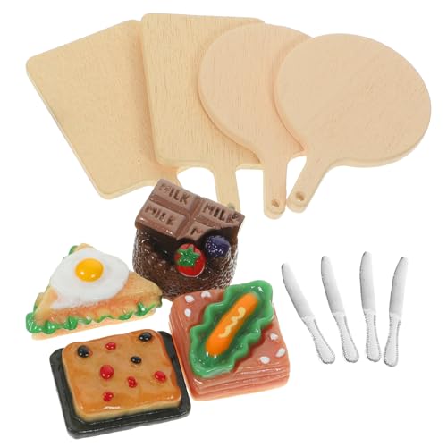 Abaodam 4 Sätze Puppenhausbrot für kinderspielzeug Children Toys Dekoration für Miniaturhaus Miniature Food Mini-Food- Lebensmittelornament Mini-Hausverzierung Harz Abaodam 4 Sätze Puppenhausbrot für kinderspielzeug Children Toys Dekoration für Miniaturhaus Miniature Food Mini-Food- Lebensmittelornament Mini-Hausverzierung Harz von Abaodam