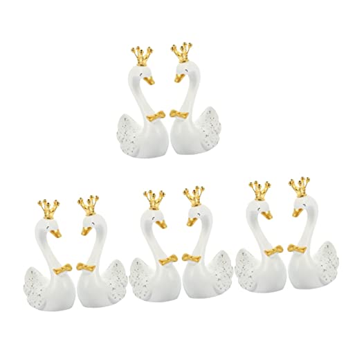 Abaodam 4 Sätze Schwan-ornamente Kuchen Schweinchen Geburtstag Plüschtiere Gans Zinn Bank Bescherung Weihnachten Weinachts Dessert- Desktop-dekoration Harz Weiß 2 Stück * 4 Abaodam 4 Sätze Schwan-ornamente Kuchen Schweinchen Geburtstag Plüschtiere Gans Zinn Bank Bescherung Weihnachten Weinachts Dessert- Desktop-dekoration Harz Weiß 2 Stück * 4 von Abaodam