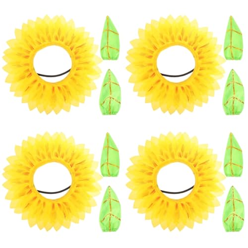 Abaodam 4 Sätze Sonnenblumenkopfbedeckung Floraler Kopfschmuck Lustige Performance-requisiten Sonnenblumen Verkleiden Sich Töpfe Aus Edelstahl Hut Haarschmuck Seidentuch Die Blumen Kind Abaodam 4 Sätze Sonnenblumenkopfbedeckung Floraler Kopfschmuck Lustige Performance-requisiten Sonnenblumen Verkleiden Sich Töpfe Aus Edelstahl Hut Haarschmuck Seidentuch Die Blumen Kind von Abaodam