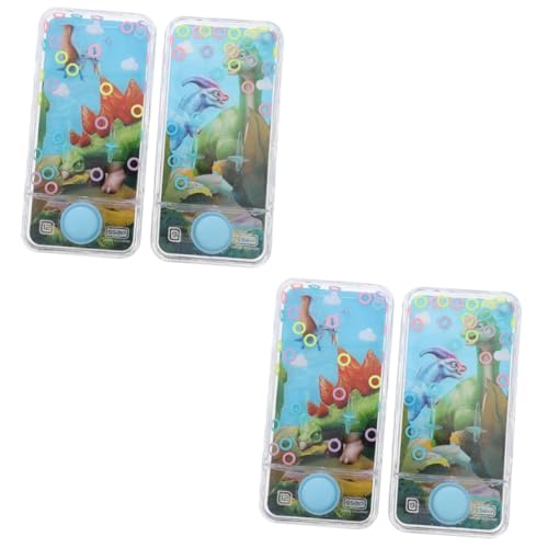 Abaodam 4 Stck Teiliges Wasserspielzeug Handheld Wasser Ringwurfspielzeug für Trainiert Hand Augen Koordination Konzentration Leichter Sicherer für Badespaß und Eltern Junge Mädchen von Abaodam