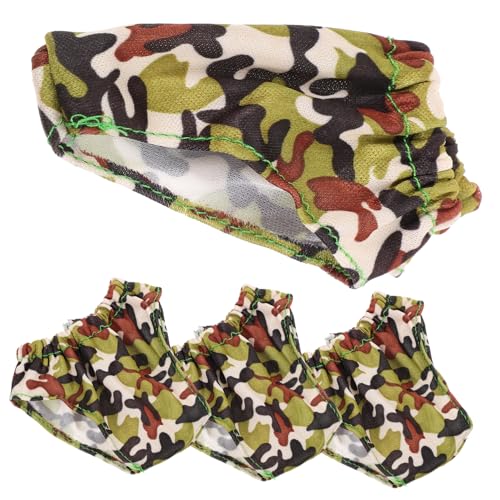 Abaodam 4 Stück 18-Zoll-Puppenhöschen Puppen puppenkleidung Puppenhose Mini-Puppen Zubehör für Babypuppen Puppen-Foto-Requisiten Unterhose für Puppe Stoff Camouflage von Abaodam