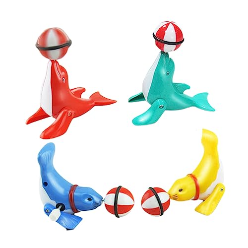 Abaodam 4 Stück Aufziehspielzeug aufziehen Tier Safe Toy Bewegliches Dekoration Aufziehspielzeug, Uhrwerkspielzeug Robbenspielzeug zum Aufziehen Abaodam 4 Stück Aufziehspielzeug aufziehen Tier Safe Toy Bewegliches Dekoration Aufziehspielzeug, Uhrwerkspielzeug Robbenspielzeug zum Aufziehen von Abaodam