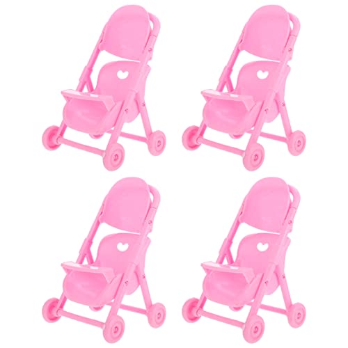 Abaodam 4-teiliges Mini-kinderwagenspielzeug Für Kinder Aus Abs-Material Kinderwagenspielzeug Für Rollenspiele Und Spielhaus Abaodam 4-teiliges Mini-kinderwagenspielzeug Für Kinder Aus Abs-Material Kinderwagenspielzeug Für Rollenspiele Und Spielhaus von Abaodam