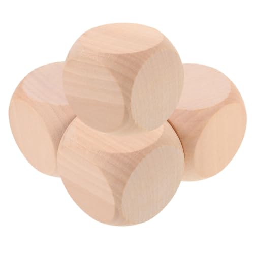 Abaodam 4 Stück Blankowürfel aus Holz buchstabenwürfel Holzblöcke leer Holzwürfel für DIY Blanko-DIY-Würfel aus Holz praktischer Holzwürfel Würfel aus Holzrohlingen kleine Würfel Abaodam 4 Stück Blankowürfel aus Holz buchstabenwürfel Holzblöcke leer Holzwürfel für DIY Blanko-DIY-Würfel aus Holz praktischer Holzwürfel Würfel aus Holzrohlingen kleine Würfel von Abaodam