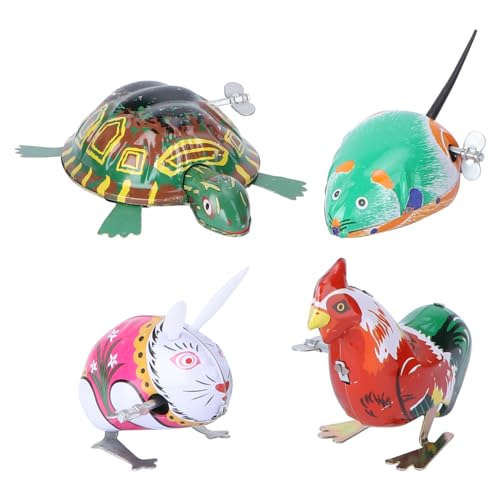 Abaodam 4 Stück Blatt tierisches uhrwerk Spielzeug Hasenspielzeug für Kinder Uhrwerk-Spielzeug-Sortiment Babyspielzeug kinderzimmer zubehör Kleinkindspielzeug Körbe Kinderspielzeug Metall Abaodam 4 Stück Blatt tierisches uhrwerk Spielzeug Hasenspielzeug für Kinder Uhrwerk-Spielzeug-Sortiment Babyspielzeug kinderzimmer zubehör Kleinkindspielzeug Körbe Kinderspielzeug Metall von Abaodam