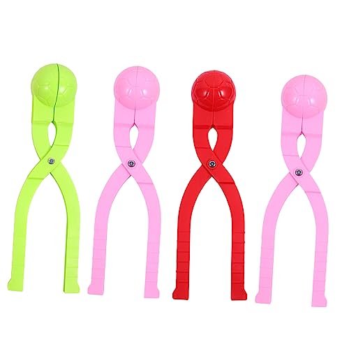Abaodam 4 Stück Clip Spielzeuge Schneespielzeug Formen Für Lustige Macher Modische Schneespielzeuge Winter Macher Entzückende Macher Kunststoff Abaodam 4 Stück Clip Spielzeuge Schneespielzeug Formen Für Lustige Macher Modische Schneespielzeuge Winter Macher Entzückende Macher Kunststoff von Abaodam