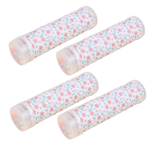 Abaodam 4 Stück DIY Kaleidoskop Bastelset Bunte Papierspielzeuge für Edukatives Optik lernspielzeug Kreatives Bastelmaterial Sicher und Leicht zu Montieren Zufällige Farbe Zufällige Farbe von Abaodam