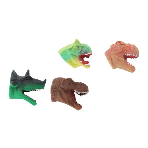 Abaodam 4 Stück Dinosaurier-Handpuppe für kinderspielzeug Dinosaur zabawki stymulujące rozwój Fingerpuppen Dinosaurier-Finger- Plastik Abaodam 4 Stück Dinosaurier-Handpuppe für kinderspielzeug Dinosaur zabawki stymulujące rozwój Fingerpuppen Dinosaurier-Finger- Plastik von Abaodam