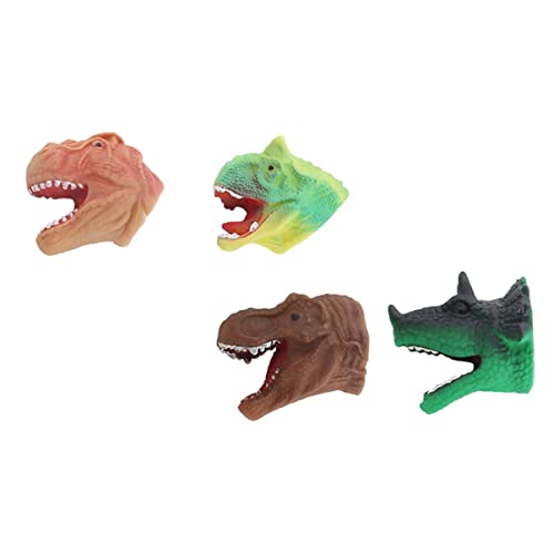 Abaodam 4 Stück Dinosaurier-handpuppe Dinosaurier-Finger- Interaktives Fingerpuppe Dinosaurier-fingerspielzeug Dino-Kopf-fingerspielzeug Kinderspielzeug Plastik Abaodam 4 Stück Dinosaurier-handpuppe Dinosaurier-Finger- Interaktives Fingerpuppe Dinosaurier-fingerspielzeug Dino-Kopf-fingerspielzeug Kinderspielzeug Plastik von Abaodam