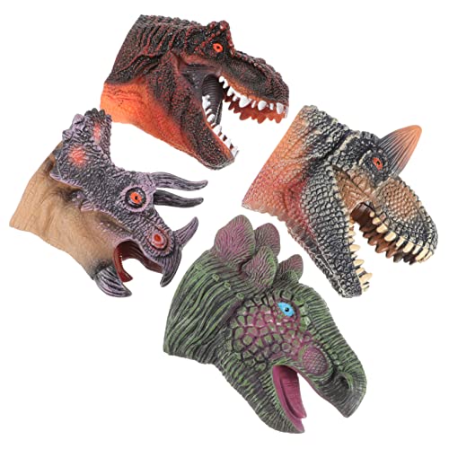 Abaodam 4 Stück Dinosaurier-handpuppenspielzeug Handpuppe Handpuppenspielzeug Für Dinosaurierpuppen Dinosaurier -handpuppe Dinosaurier-fingerspielzeug Dino-handpuppe Abaodam 4 Stück Dinosaurier-handpuppenspielzeug Handpuppe Handpuppenspielzeug Für Dinosaurierpuppen Dinosaurier -handpuppe Dinosaurier-fingerspielzeug Dino-handpuppe von Abaodam