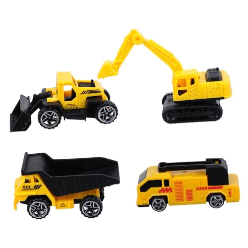 Abaodam 4 Stück Engineering Fahrzeug Heimauto Außen Kinderspielzeug Innen Kinderspielzeug Außen Kinderspielzeug Kinderauto Outdoor Auto Kinderauto Kinderauto Auto von Abaodam