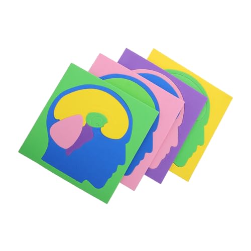 Abaodam Gehirn-Puzzle-Spielzeug Für Kinder 4-teilig Menschliche Gehirnteile Lernspielzeug Holzpuzzle Abaodam Gehirn-Puzzle-Spielzeug Für Kinder 4-teilig Menschliche Gehirnteile Lernspielzeug Holzpuzzle von Abaodam