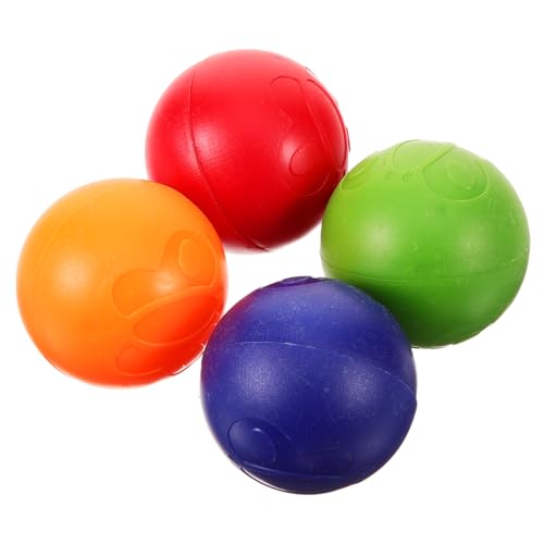 Abaodam 4 Stück Handstreuer Maracas Bälle Freundliches Musikinstrument für Percussion für Spaß und Aufführungen, geeignet für Jungen von Abaodam