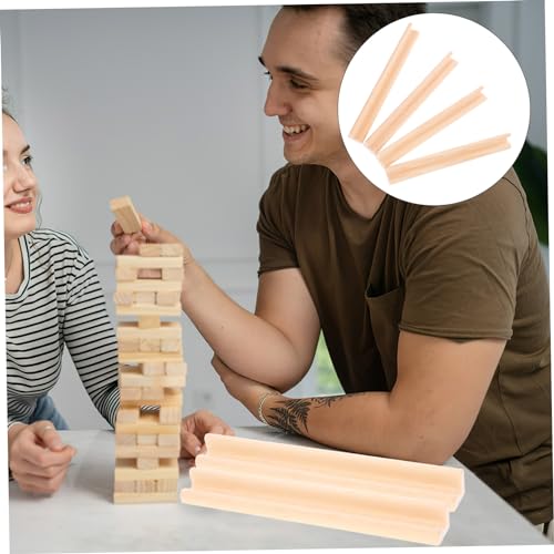 Abaodam 4 Stück Holz Domino Halter Buchstaben Display Basis für DIY Dekoration Alphabet Lernspielzeug Robust Glatte Oberfläche für Erwachsene Abaodam 4 Stück Holz Domino Halter Buchstaben Display Basis für DIY Dekoration Alphabet Lernspielzeug Robust Glatte Oberfläche für Erwachsene von Abaodam