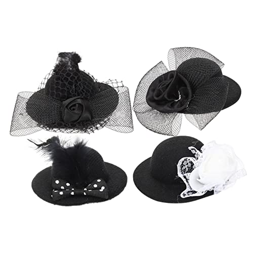 Abaodam 4 Stück Hüte für Puppen Teiliges Vielseitige DIY Accessoires für Teepartys Kreative Bastelprojekte Hüte aus Leichtem für Puppen Outfits Abaodam 4 Stück Hüte für Puppen Teiliges Vielseitige DIY Accessoires für Teepartys Kreative Bastelprojekte Hüte aus Leichtem für Puppen Outfits von Abaodam