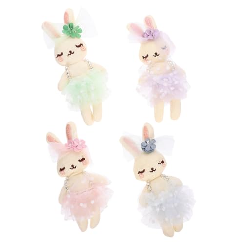 Abaodam 4 Stück Kaninchenpuppe Plüsch Osterhase Ostern Kuscheltier Plüsch Kaninchen Kleidung Kaninchen Zubehör Kaninchen Plüsch Dekokissen Hase Plüsch Osterhase Figur Kaninchen Pp Abaodam 4 Stück Kaninchenpuppe Plüsch Osterhase Ostern Kuscheltier Plüsch Kaninchen Kleidung Kaninchen Zubehör Kaninchen Plüsch Dekokissen Hase Plüsch Osterhase Figur Kaninchen Pp von Abaodam