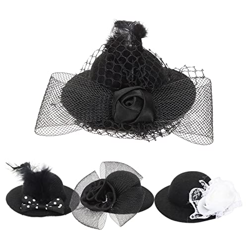 Abaodam 4 Stück Kleinste Hüte Teiliges Miniatur Topfhut für DIY Teeparty Puppenbekleidung Vielseitige Bastelaccessoires für Kreative Dekorationen Abaodam 4 Stück Kleinste Hüte Teiliges Miniatur Topfhut für DIY Teeparty Puppenbekleidung Vielseitige Bastelaccessoires für Kreative Dekorationen von Abaodam