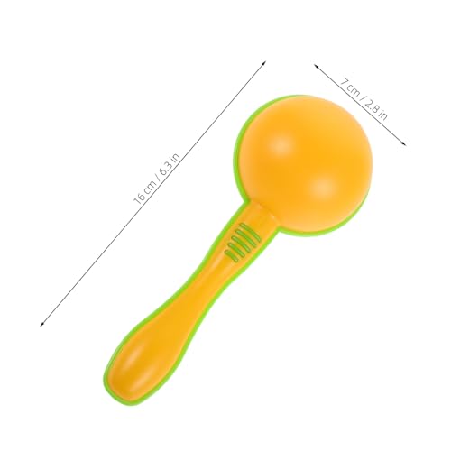Abaodam 4 Stück Kunststoff Maracas Musikspielzeug Für Kleinkinder Maracas Shaker Krachmacher Hand Percussion Rasseln Percussion Musik Ei Geburtstagsparty von Abaodam