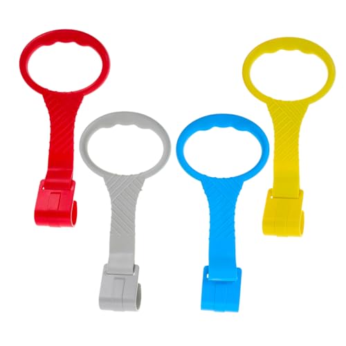 Abaodam 4 Stück Laufhilfe für Babys laufstall Kinderbett Babybett Kindergarten Ringe ziehen, um aufzustehen Klimmzüge für Kleinkinder Plastik Abaodam 4 Stück Laufhilfe für Babys laufstall Kinderbett Babybett Kindergarten Ringe ziehen, um aufzustehen Klimmzüge für Kleinkinder Plastik von Abaodam