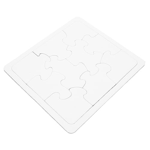 Abaodam 4 Stück Leere Puzzles zum Bemalen DIY Blanko Puzzle für Kreatives Bastelmaterial Fantasie und Handfertigkeit für Geburtstagsfeiern und Aktivitäten Abaodam 4 Stück Leere Puzzles zum Bemalen DIY Blanko Puzzle für Kreatives Bastelmaterial Fantasie und Handfertigkeit für Geburtstagsfeiern und Aktivitäten von Abaodam