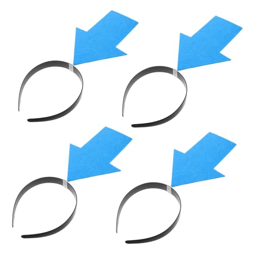 Abaodam 4 Stück Lustiges Stirnband Geburtstags Stirnband Halloween Kopfbedeckung Neuartiger Haarreifen Geburtstags Kopfschmuck von Abaodam