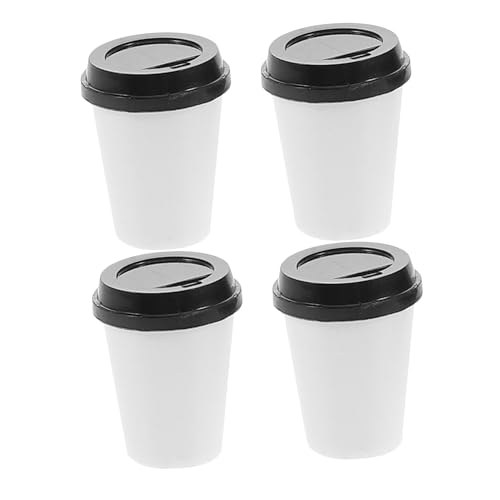 Abaodam 4 Stück Miniatur Kaffee Tassen für Puppenhäuser Süße Kleine Kunststoffbecher für Espresso für Miniatur Szenen und Kreatives Basteln Abaodam 4 Stück Miniatur Kaffee Tassen für Puppenhäuser Süße Kleine Kunststoffbecher für Espresso für Miniatur Szenen und Kreatives Basteln von Abaodam