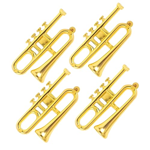 Abaodam 4 Stück Miniatur Musikinstrumente Teiliges Puppenhaus Zubehör Plastische Dekoration für Rollenspiele und Tischgestaltung Realistische Farben und Langlebig Abaodam 4 Stück Miniatur Musikinstrumente Teiliges Puppenhaus Zubehör Plastische Dekoration für Rollenspiele und Tischgestaltung Realistische Farben und Langlebig von Abaodam