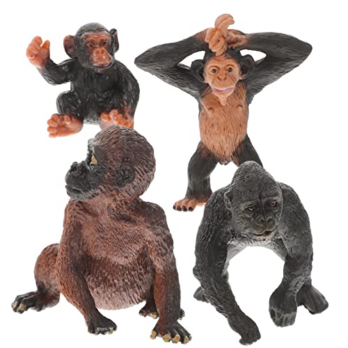 Abaodam 4 Stück Orang Utan Modell Zebra Tiere Gorillas Gorilla Tierspielzeug Tierfiguren Zoowächter Plüsch Kinderspielzeug Tierstatue Simulation Tierspielzeug Kunststoff Abaodam 4 Stück Orang Utan Modell Zebra Tiere Gorillas Gorilla Tierspielzeug Tierfiguren Zoowächter Plüsch Kinderspielzeug Tierstatue Simulation Tierspielzeug Kunststoff von Abaodam