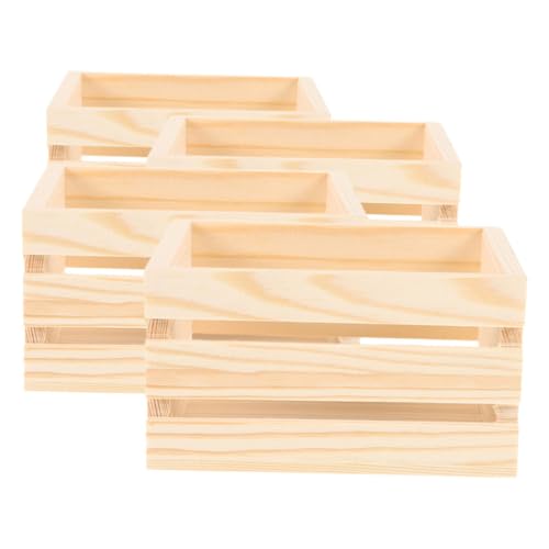 Abaodam 4stücke Miniatur Holz-kisten Für Puppenhaus Für Kreative Spiel-szenarien Vielseitige Aufbewahrung Supermarkt-Dekoration Interaktives Spielen Abaodam 4stücke Miniatur Holz-kisten Für Puppenhaus Für Kreative Spiel-szenarien Vielseitige Aufbewahrung Supermarkt-Dekoration Interaktives Spielen von Abaodam