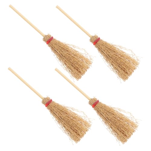 Abaodam 4 Stück Puppenhausbesen Mini Grasbesen Puppenhaus Reinigungsbesen Mini-möbelmodell Puppenhausbedarf Mikrolandschaftsdekor 1:12 Haushaltsverzierung Mini-Besen Vegetation Abaodam 4 Stück Puppenhausbesen Mini Grasbesen Puppenhaus Reinigungsbesen Mini-möbelmodell Puppenhausbedarf Mikrolandschaftsdekor 1:12 Haushaltsverzierung Mini-Besen Vegetation von Abaodam