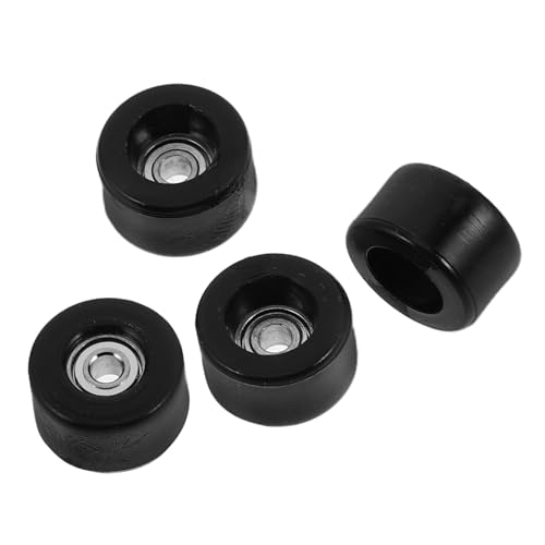 Abaodam 4 Stück Reparaturteile Für Skateboards Lager Schwarzer Edelstahl Kunststoff Reparaturteil Einzigartige Räder Abaodam 4 Stück Reparaturteile Für Skateboards Lager Schwarzer Edelstahl Kunststoff Reparaturteil Einzigartige Räder von Abaodam