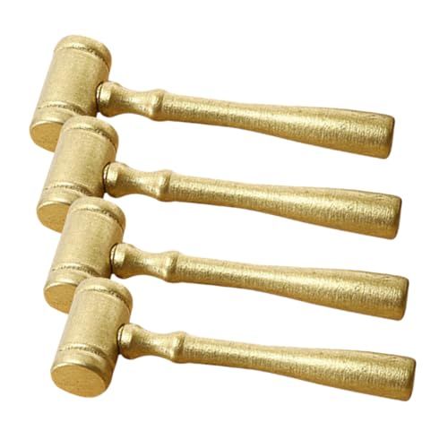 Abaodam 4 Stück Richterhammer Kinderspielzeug Karikatur Pop Favorisieren Klauenhammer Stengel Vorgeben Spiele Richter Zeigt Essen Finger Bildungsspielzeug Musical Heringe Hölzern Golden Abaodam 4 Stück Richterhammer Kinderspielzeug Karikatur Pop Favorisieren Klauenhammer Stengel Vorgeben Spiele Richter Zeigt Essen Finger Bildungsspielzeug Musical Heringe Hölzern Golden von Abaodam