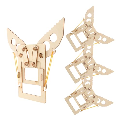 Abaodam 4 Stück Roboterhandspielzeug Wissenschaftsprojekte Für Bastelsets Für 3D-Puzzles Aus Holz Bastelspielzeug DIY-wissenschafts-Kits 3D-montagerätsel Khaki Holz Abaodam 4 Stück Roboterhandspielzeug Wissenschaftsprojekte Für Bastelsets Für 3D-Puzzles Aus Holz Bastelspielzeug DIY-wissenschafts-Kits 3D-montagerätsel Khaki Holz von Abaodam