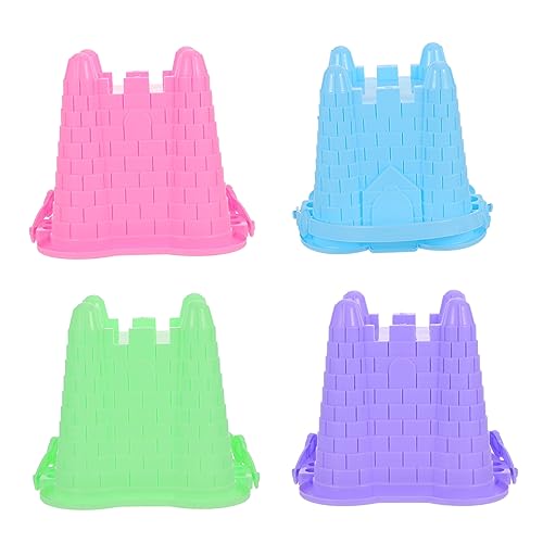 Abaodam 4-teiliges Strandspielzeug-Set Für Kinder Burg Eimer Formen Für Kreatives Spielen Abaodam 4-teiliges Strandspielzeug-Set Für Kinder Burg Eimer Formen Für Kreatives Spielen von Abaodam