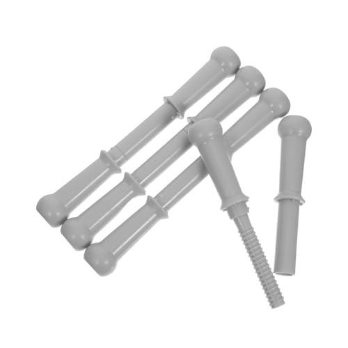 Abaodam 4 Stück Schaukelpferd Ersatzgriffe Kunststoff Schraubgriff Robust Sicherer Halt Passend Für Rocker Handläufe von Abaodam