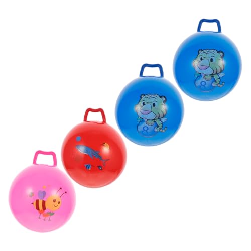 Abaodam 4 Stück Schläger Handhaben Spielzeugautos Zappelspielzeug Kickbälle Für Im Freien Zappelnde Kinderspielzeug Springball Mit Griff Springende Bälle PVC Abaodam 4 Stück Schläger Handhaben Spielzeugautos Zappelspielzeug Kickbälle Für Im Freien Zappelnde Kinderspielzeug Springball Mit Griff Springende Bälle PVC von Abaodam