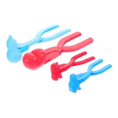 Abaodam 4 Stück Schneeball-Clip Enten-schneeball-Hersteller Schneebälle Künstlicher Schnee Schlitten Für Schneemaschine Schneeballhersteller Schneeballschaufel Plastik Abaodam 4 Stück Schneeball-Clip Enten-schneeball-Hersteller Schneebälle Künstlicher Schnee Schlitten Für Schneemaschine Schneeballhersteller Schneeballschaufel Plastik von Abaodam