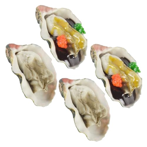 Abaodam 4 Stück Simulierte Austern Künstliche Austern Fischaquarium Künstliche Früchte Muscheldekorationen Muscheln Krabben Gefälschte Früchte Lebensechte Austern Muscheldekor Abaodam 4 Stück Simulierte Austern Künstliche Austern Fischaquarium Künstliche Früchte Muscheldekorationen Muscheln Krabben Gefälschte Früchte Lebensechte Austern Muscheldekor von Abaodam